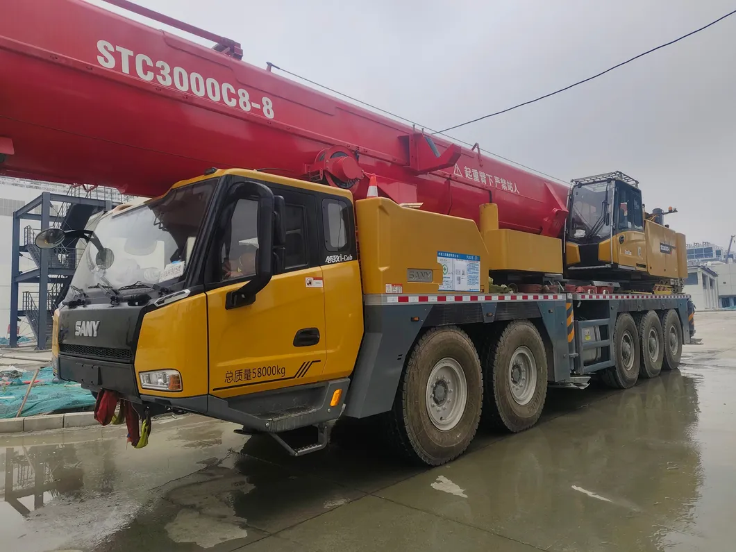 San-Y 300 Tons Truck Crane with Over Lift Heavy Lifter Mobile Crane Construction Machine Machinery Hydraulic Boom Lifting Cranes