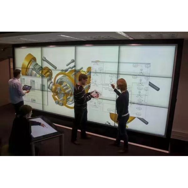 Building Hall 1.8mm LCD Wall Screen For Information Issue Notification