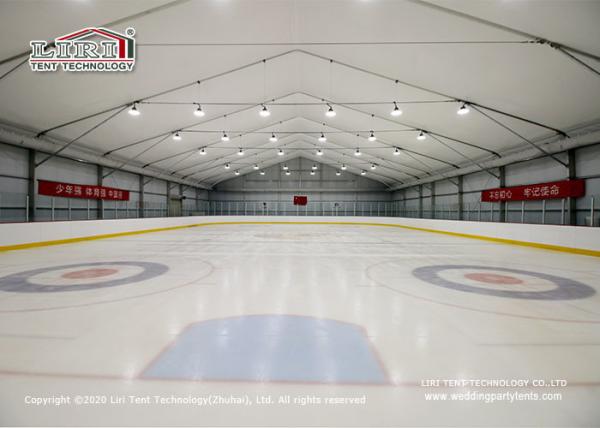 26X50M Thermo Roof Double Decker Tents For Ice Hockey Salão