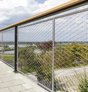 Flexible Cable Netting Stainless Steel Wire Rope Mesh Balustrade Net Railing