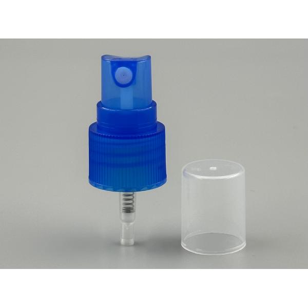 Прямая туманная распылительница 20/410 Ручная бутылка распылитель синий распылитель насос для косметической упаковки