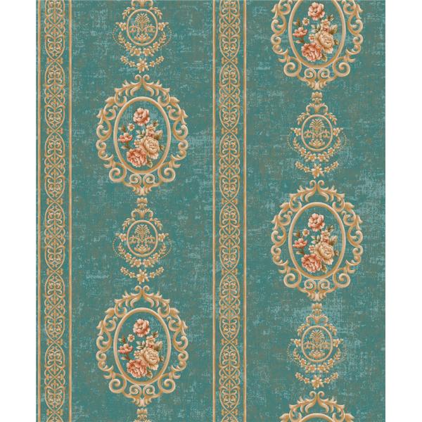 0.53mx10m Luxury Plain Non Woven Wallpaper For Home Interior , Sound Absorbing