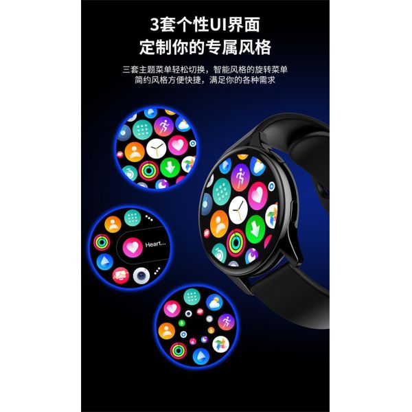 Eraysun Cheap Active 2 Smartwatch 1.28 Inch Round Screen Full Touch BT Call Talk Heart Rate Women Men Pro Reloj Smart Watches