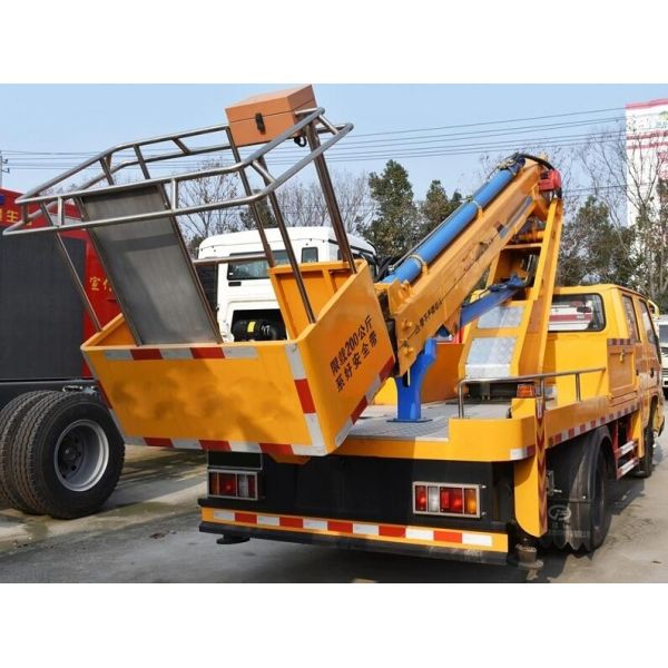 Hot Sale Mobile 20m 22m 24m Telescopic Boom Platform Truck Aerial Bucket Truck
