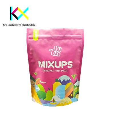 Custom Logo Printed Mylar Aluminum Foil Bags Stand Up Plastic Bag 140um