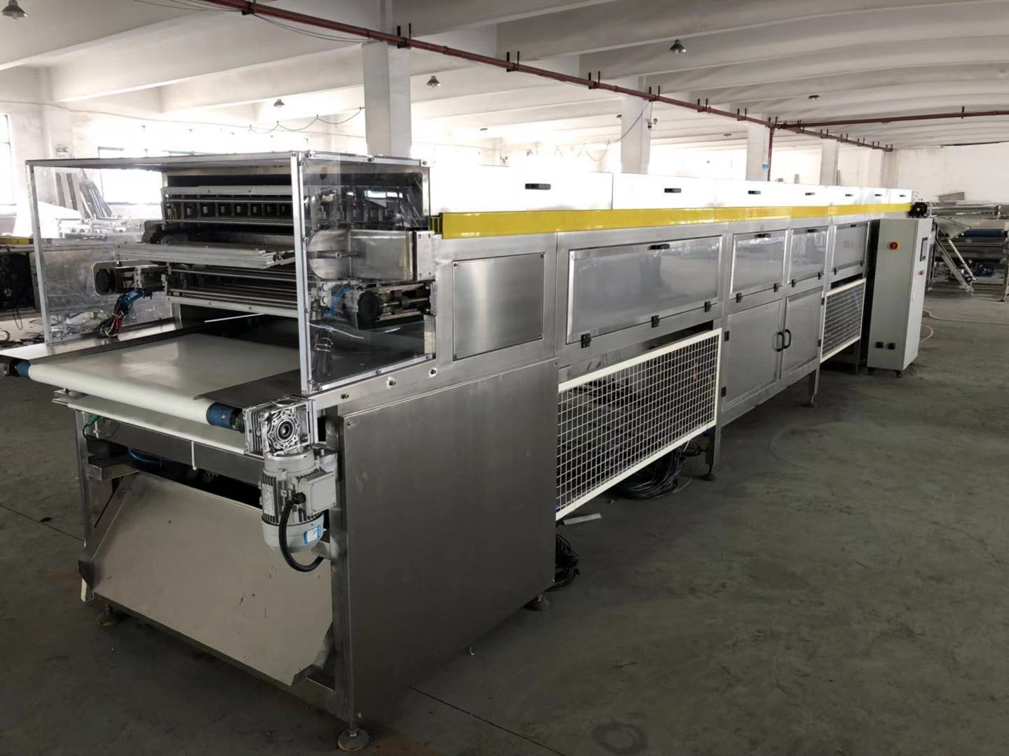 Pocky Biscuit Chocolate Coating Machine 900 Model 450-500 pcs per Minute