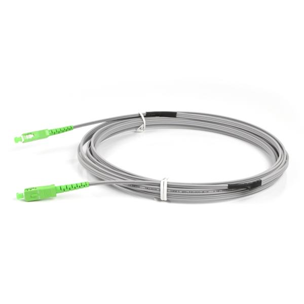 SC APC гибкого провода кабеля провода для ввода к оптическому волокну режима FTTH гибких проводов SC APC одиночному плоскому