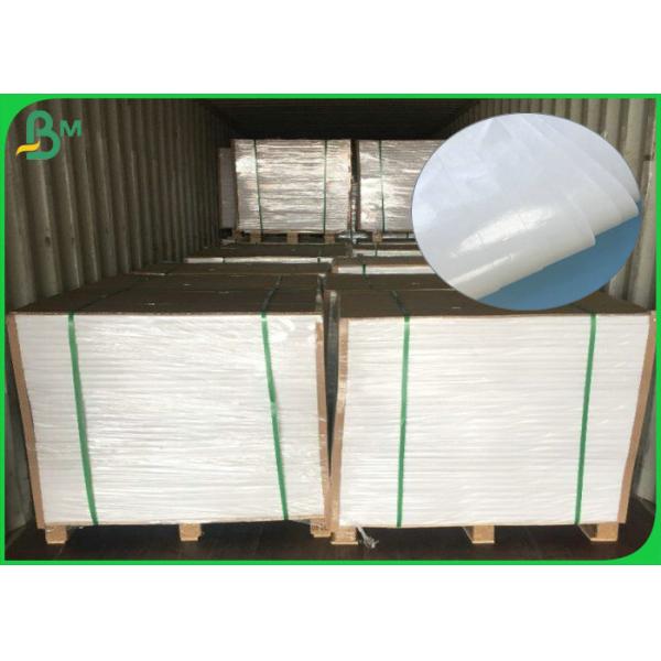 papier enduit de pe Le PE étanche à l'humidité de 50gsm +10g a enduit le petit pain de papier pour la bougie de emballage