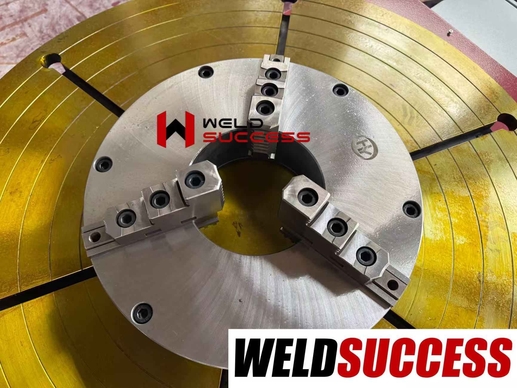 3000kg Standard Welding Positioners , Automatic Rotary And Tiltling Turntable Positioner