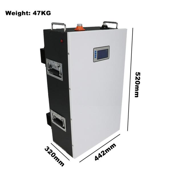 Silk 48V 200Ah Wall Mounted LiFePO4 Battery 10.24KWh Power Wall Deep Cycle Rechargeable Lithium Battery for Home Solar