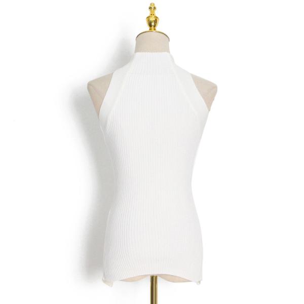 Сексуальный незаконный сплошной цвет безрукавный выдалбливает вне зубчик вяжет жилет