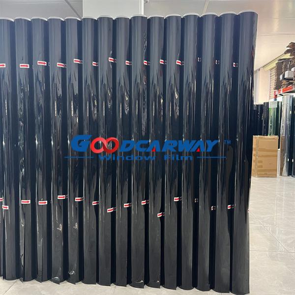 Фильм для автомобильных окон синего цвета VLT 83% CR-80 BL Хамелеонная пленка Ясное видение 1,52 м