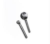 Le type carbure coupé en aluminium rotatoire de la jambe D de 6MM ébarbe pour le bâti