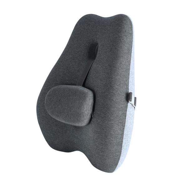 1kg Customized Color Memory Foam Lumbar Support Pillow for Car Seat and Office Chair
