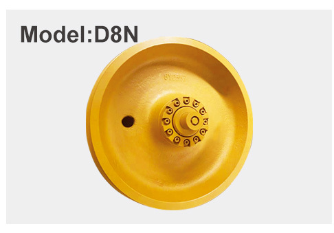 Komatsu D8N Front Idler Assy 40Mn2 Steel Digger Undercarriage Parts