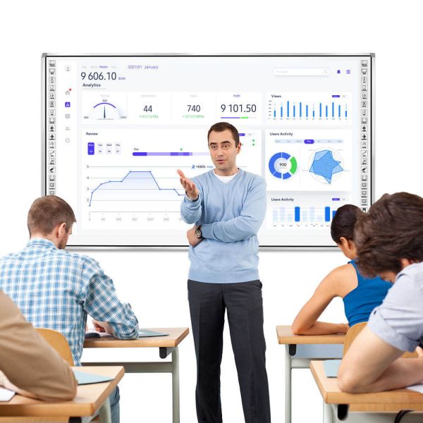 Factory Supply Big Size Smart Board Educational Interactive Whiteboard Interactive Touch Screen Interactive Flat Panel