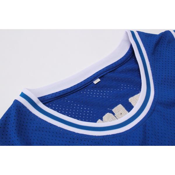 Sleeveless Competition Clothing , Basketball Team Uniforms Ray Allen Breathable Fabric
