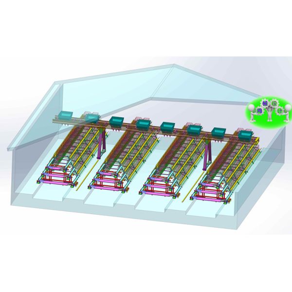 Full Automatic H-Type Layer Chicken Cage with Hot Dip Galvanized Drinkers and Feeders for Poultry Farm