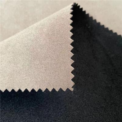 98 a sarja da tela 150DX200D 70D do Spandex do poliéster 2 ligou a tela de Microfiber para o revestimento do inverno