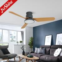 Ventilador de Teto Embutido Decorativo com Controle Remoto 6 Velocidades e Luz