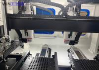 Max 100 000 tr/min à grande vitesse double table en ligne de la machine de routeur de PCB précision ± 0,05 mm