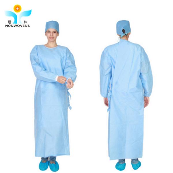 Blue Disposables Surgical Scrub Suit Medical Scrubs Hospital Uniform
