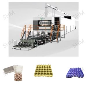 High Speed Paper Fruit Box Making Machine