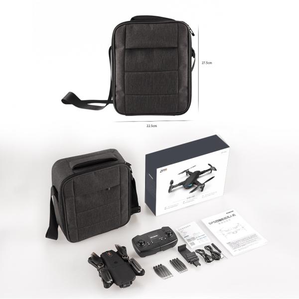 Folding 5G Brushless GPS Drone with 6K HD Camera and 90 Degree Dual Lens Remote Control