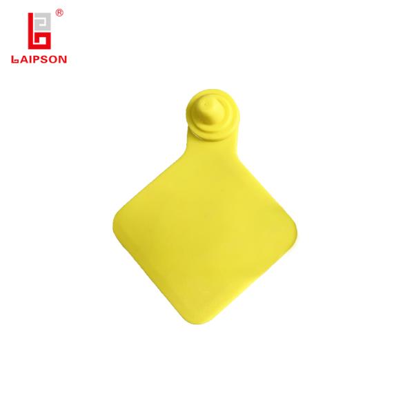90mm Anti UV Diamond Shaped 6m Rfid Cow Tags