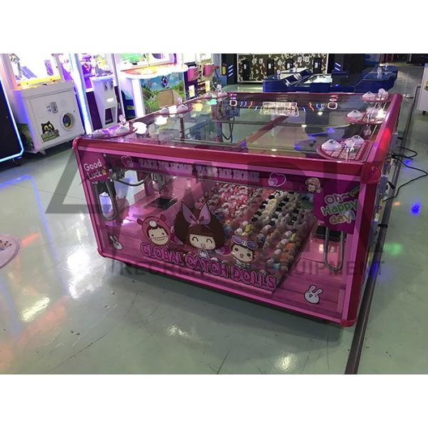 Multi-language Coin Operated Simulator Toy Claw Machine for Supermarket
