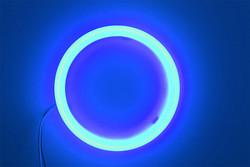 Cotton Light Cob Led Angel Eyes Car Headlight Aperture 70MM RED BLUE Fog Lamp 12-18V 60MM 80MM
