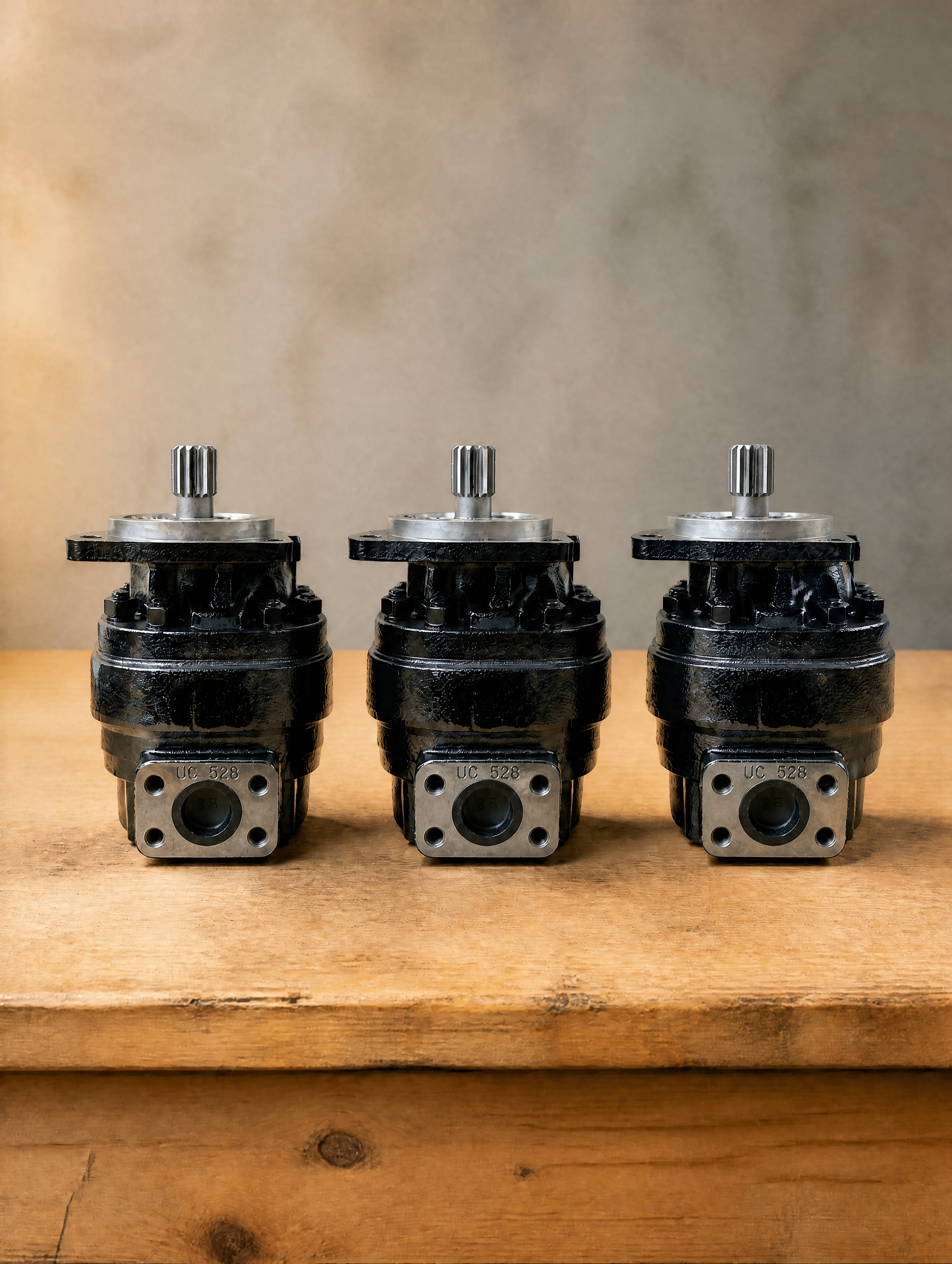 Hydraulic Gear Pump Komatsu Kawasaki Pump 44093-61560 Hydraulic Motor Cast Iron Aluminum alloy Oil Pump Heavy Machinery Power Source Hydraulic Spare Parts