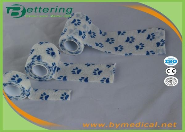 Comfortable Elastic Cohesive Bandage / Self Adhesive Bandages For Pets