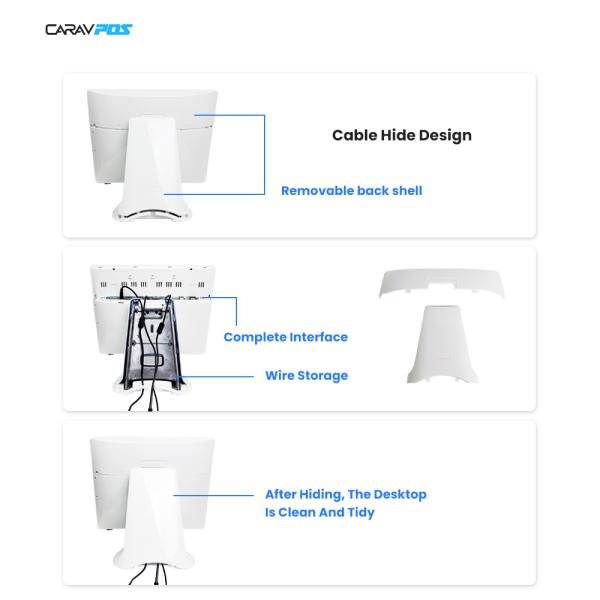 1024x768 PCAP 4G DDR 3 Windows POS System 15