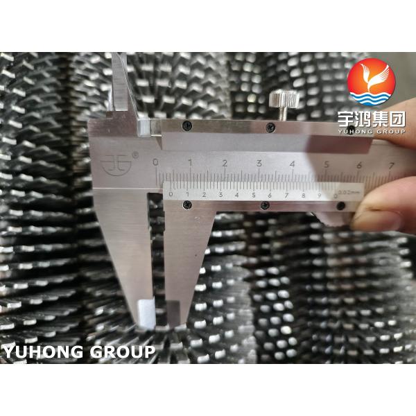 ASME SA192 Carbon Steel Fin Tube Serrated CS Fin Strip For Fired Heater