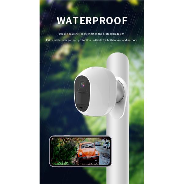 Glomarket Smart Two-Way Audio Home Camera Low Power 2MP Battery Wifi/4G Mini Video Camera