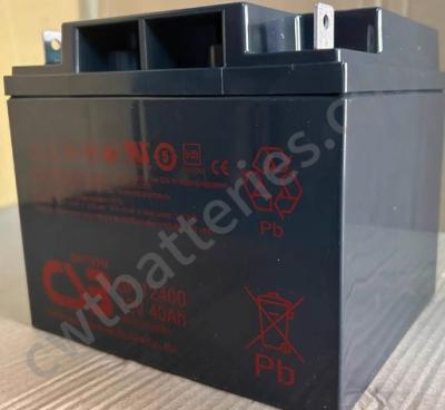CSB GP12400 12V 40Ah batterie à soupape batterie au plomb-acide scellée Nouveau original