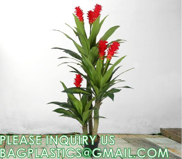 Dracaena Silk Plant Artificial 5ft Faux House Plants Evergreen Dracaena Marginata Fake Yucca Palm Trees in Pot