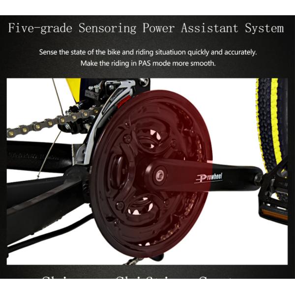 Off Road Foldable 26 Inch Electric Bicycle Mountain Use Flexible Control