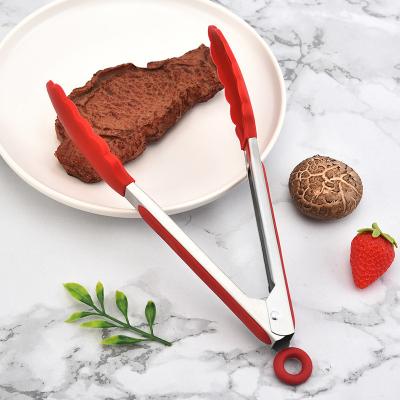 Silicone Kitchen Tongs With Silicone Tips Set Of 3 Heat Resistant Tongs Tools For Serving Food 7 Inch 9 Inch 12 Inch