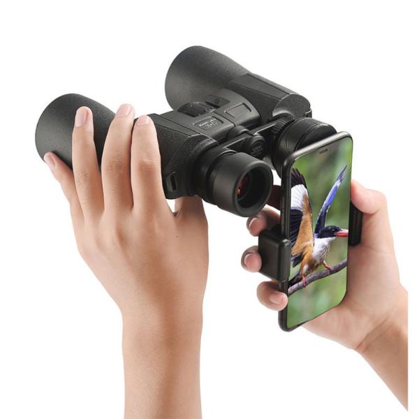 12X50ED Бинокулярный телескоп Пауля Световое ночное видение для просмотра концертов и съемки на открытом воздухе