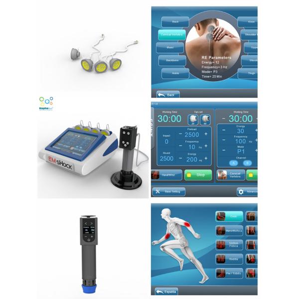 10.4 Touch Screen ESWT Therapy Machine For Body Massage