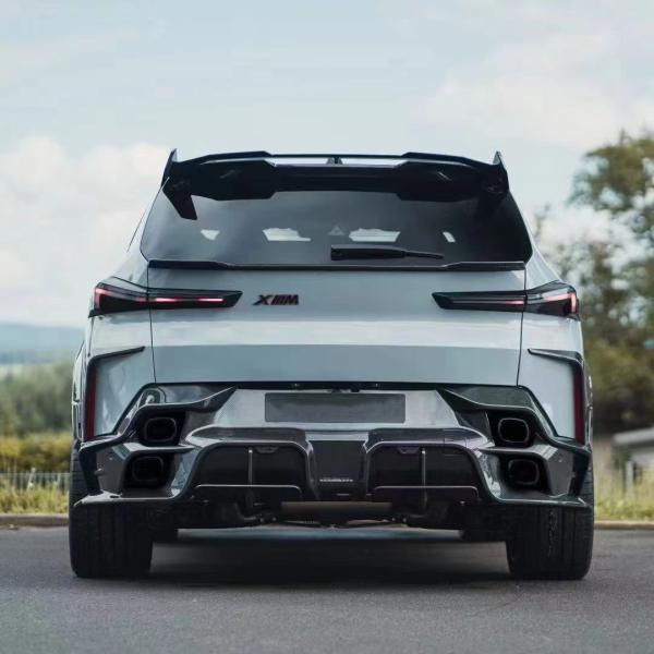 XM BMW Body Kit MSY Style Carbon Fiber Front Bumper Air Spoiler Hood Widebody Kit