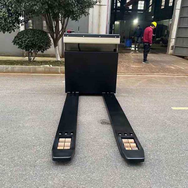 Side Stand Hydraulic Pallet Truck 5Ton -8Ton Powered Pallet Stacker