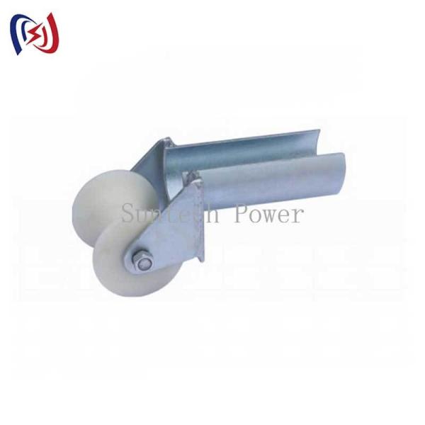D Series Cable Roller Pulley with 80-200mm Tube Diameter, Single Nylon Sheave, and 4.3-12.8KG Weight for Cable Pulling