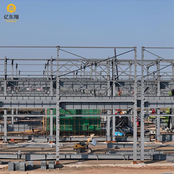 Modern Steel Structure Building with Bolt Connection and Roller Shut Door