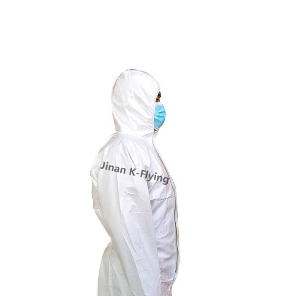 Elastic Wrist Medical Consumable Products , XL Full Body Coverall