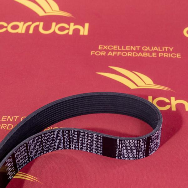 Long Lasting Engine Fan Belt Customized 612600061752 612600061295
