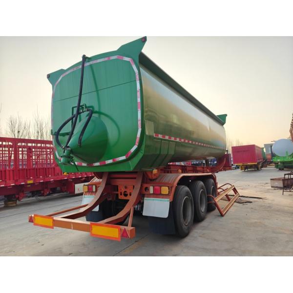 008 3 Axles 50ton Tipper Semi Dump Trailers with One Years After-sales Service 008
