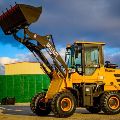 1670-20 pneu Mini Articulado Retro escavadeira, peso de funcionamento 5300kg Front-end Shovel Retro escavadeira
